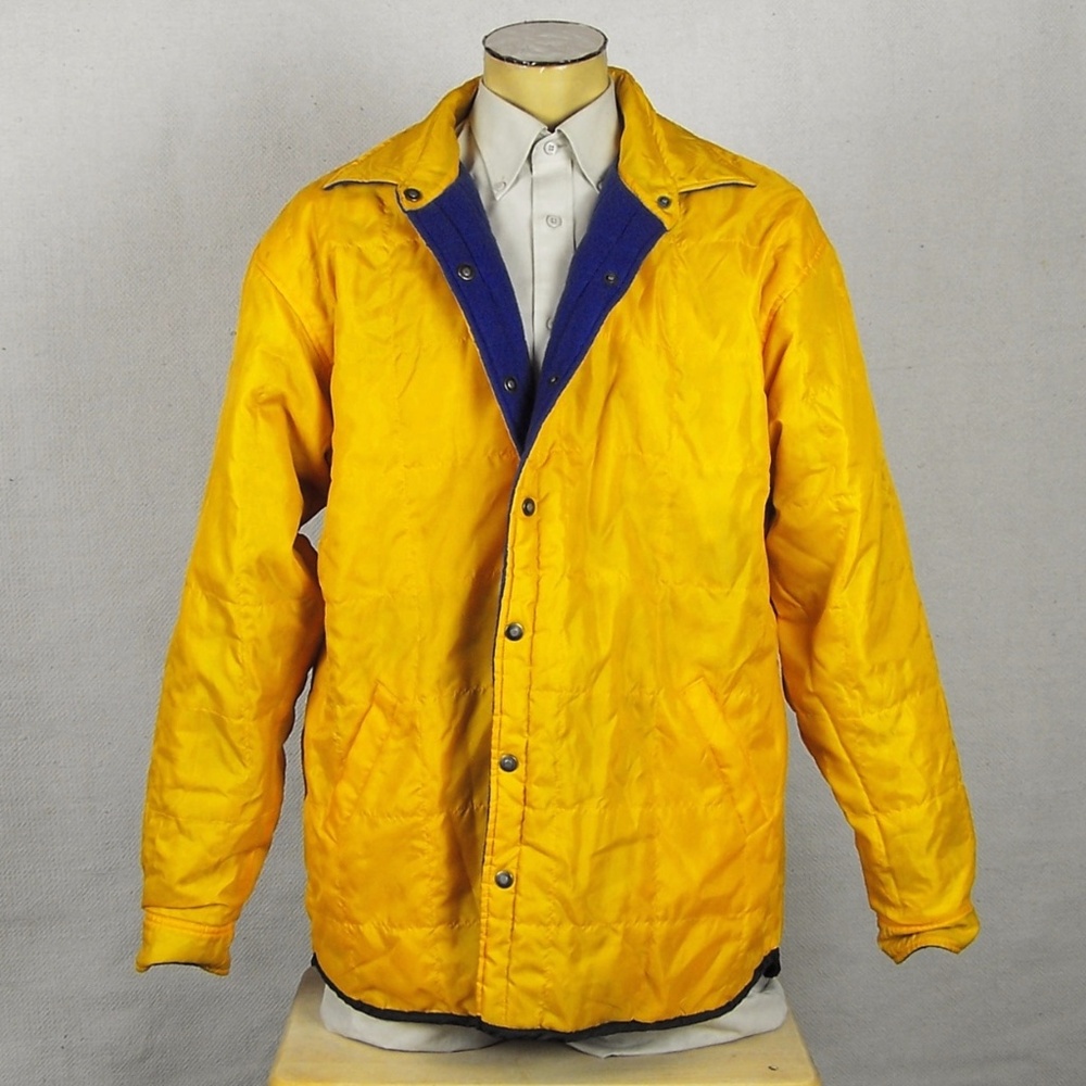 Utility Reversible Fleece Waterproof Men Jacket - Picture 5 of 8